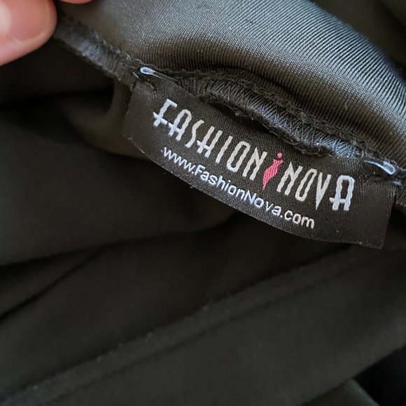 Fashion Nova Black High Waisted Leggings - Picture 3 of 4